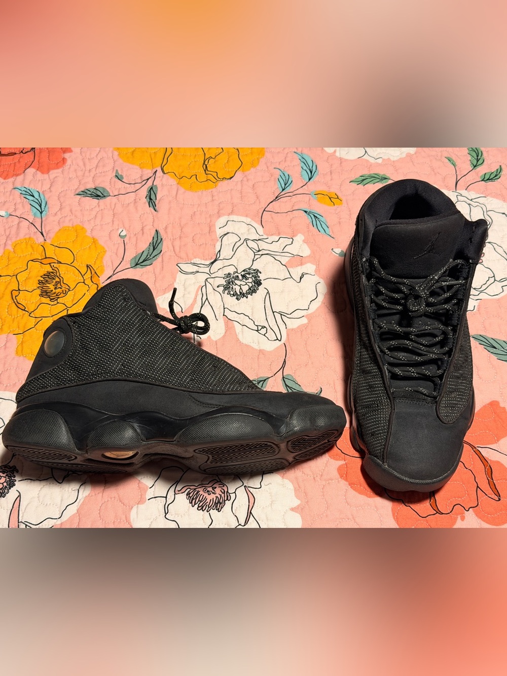 Air Jordan 13 Retro Black Cat 2017 Men’s Size 9 Black 414571-011